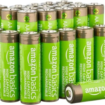 Amazon Basics pack 24 pilas AA recargables