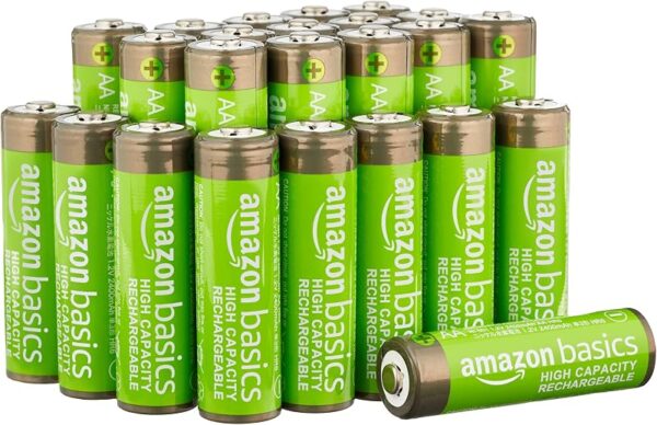 Amazon Basics pack 24 pilas AA recargables