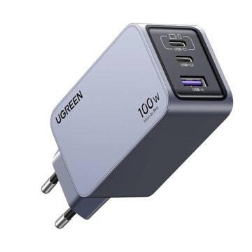 UGREEN Nexode Pro 100W, cargador USB-C GaN