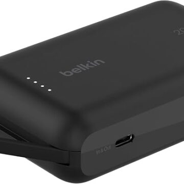 Belkin BoostCharge, batería externa 10000 mAh con cable USB-C integrado por 19,90€ (−34 %)