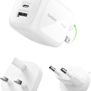 Belkin BoostCharge Pro cargador USB-C GaN 70 W