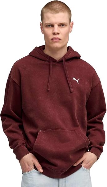 Sudadera Puma ESS Elevated Relaxed Wash para hombre