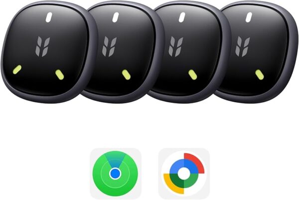 UGREEN FineTrack Mini DUO 2, pack de 4 localizadores para iOS y Android por 30,21€ (−36 %)