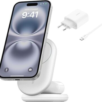 Belkin cargador magnético plegable Qi2 15W