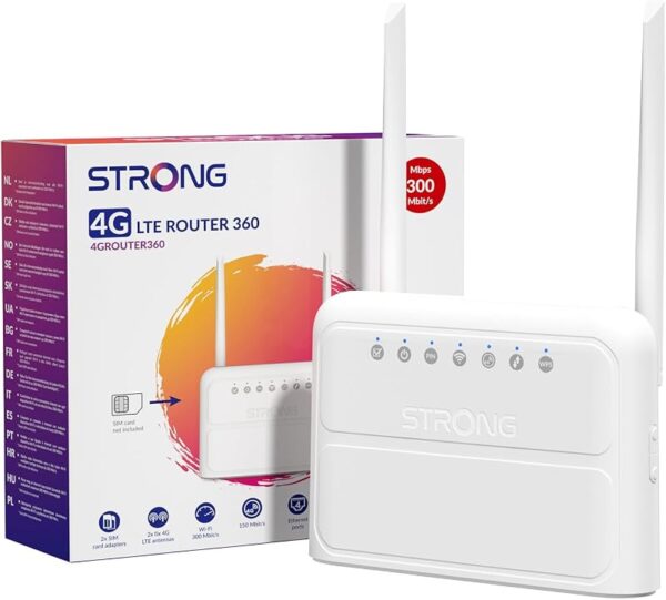 Router STRONG 4G N300 con SIM
