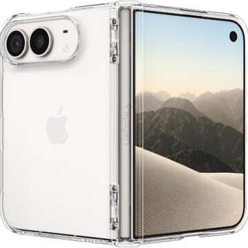 iPhone Duo con funda transparente