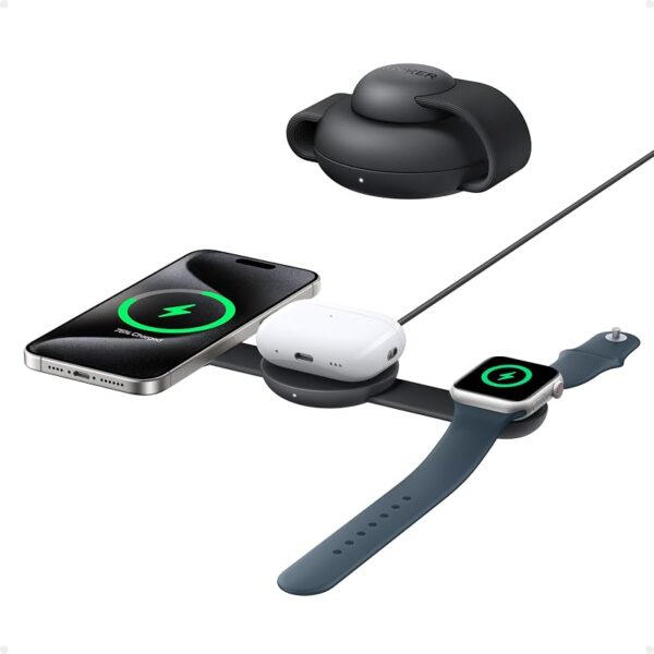 Cargador Anker MagGo 3 en 1
