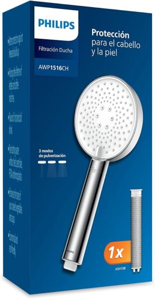 Alcachofa de ducha con filtro Philips