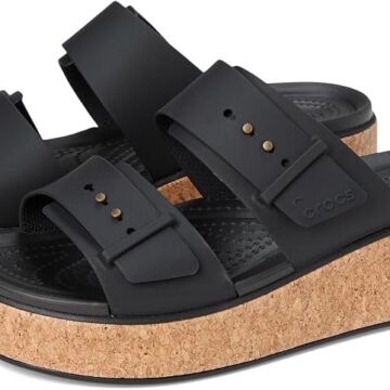 Sandalias Crocs Brooklyn Cork Buckle