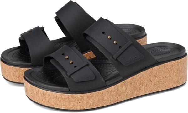 Sandalias Crocs Brooklyn Cork Buckle
