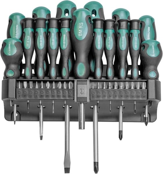 Juego de destornilladores Mannesmann 37 piezas