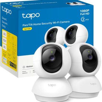Tapo C200P2 pack de 2 cámaras WiFi