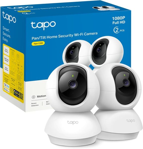 Tapo C200P2 pack de 2 cámaras WiFi